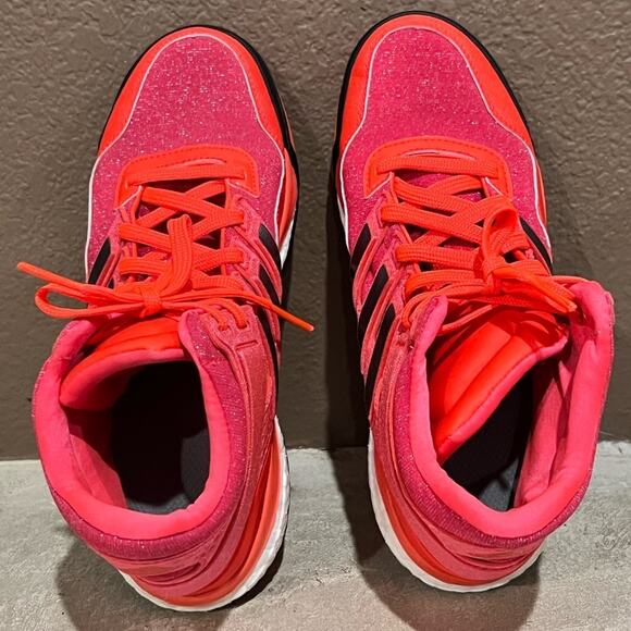 Adidas Vibe Energy Boost Training Women's Shoes Size 7.5 Solar Red - Picture 4 of 12